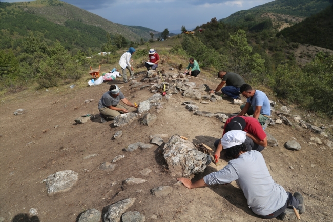 Karadeniz Bölgesi'nde ilk kez bir taş işlik alanına rastlandı